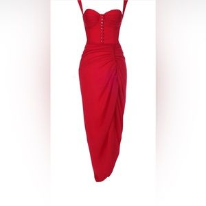 Adeirlina Small “It’s show time” red dress